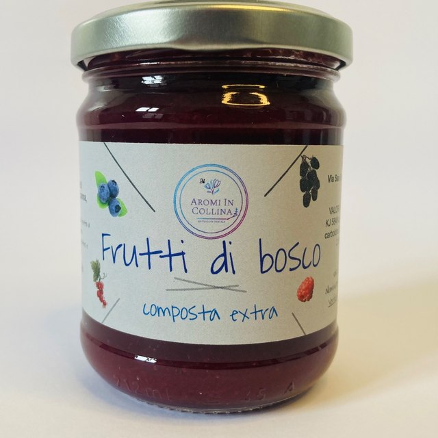 Composta extra ai frutti di bosco (200gr)