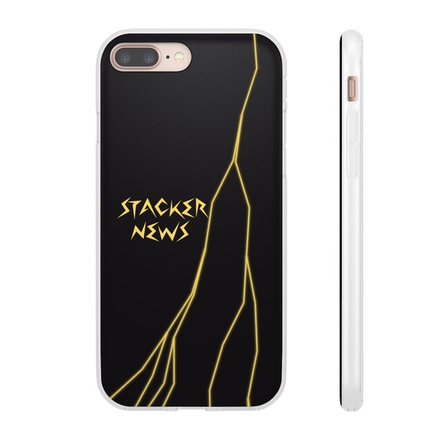 STACKER NEWS Apple iPhone Flexi Cases — iPhone 8 Plus