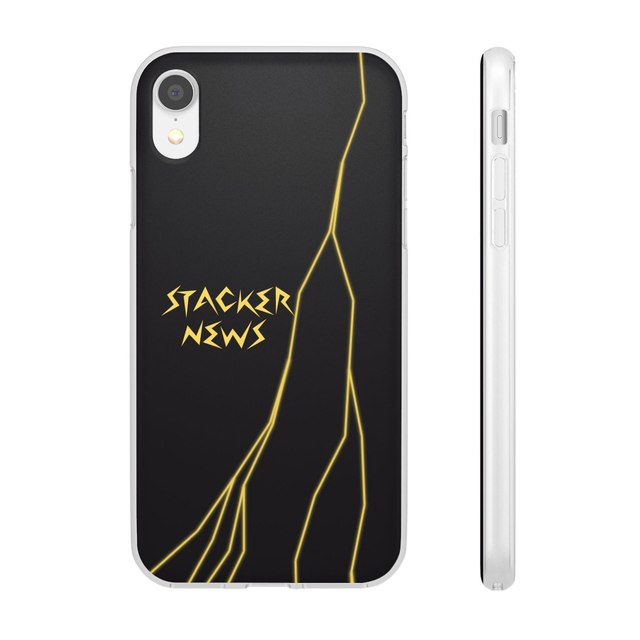 STACKER NEWS Apple iPhone Flexi Cases — iPhone XR