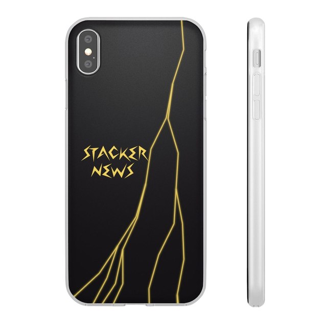 STACKER NEWS Apple iPhone Flexi Cases — iPhone XS MAX