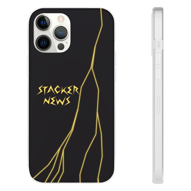 STACKER NEWS Apple iPhone Flexi Cases — iPhone 12 Pro Max