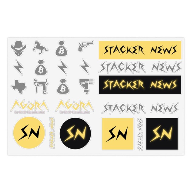 21 Stickers x5 Sheets Bundle (Holographic or Transparent) — 6" × 4", Die-Cut, Transparent