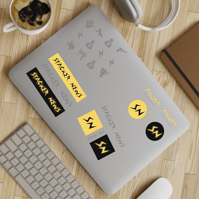 21 Stickers x5 Sheets Bundle (Holographic or Transparent) — 11" × 8.5", Die-Cut,…