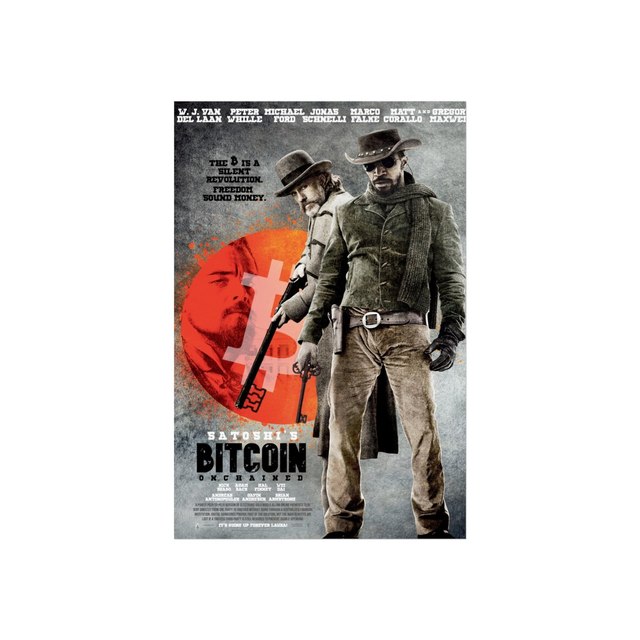 SATOSHI’S BITCOIN ONCHAINED — 24" x 36" (Vertical), Matte