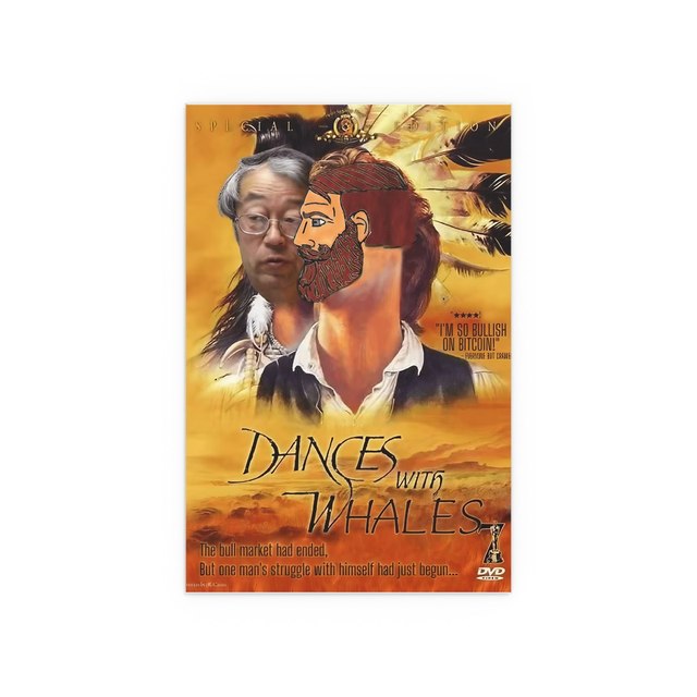 DANCES WITH WHALES — 12″ x 18″ (Vertical), Semi Glossy