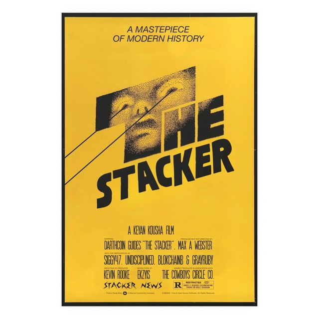 THE STACKER — 32″ x 48″ (Vertical), Semi Glossy