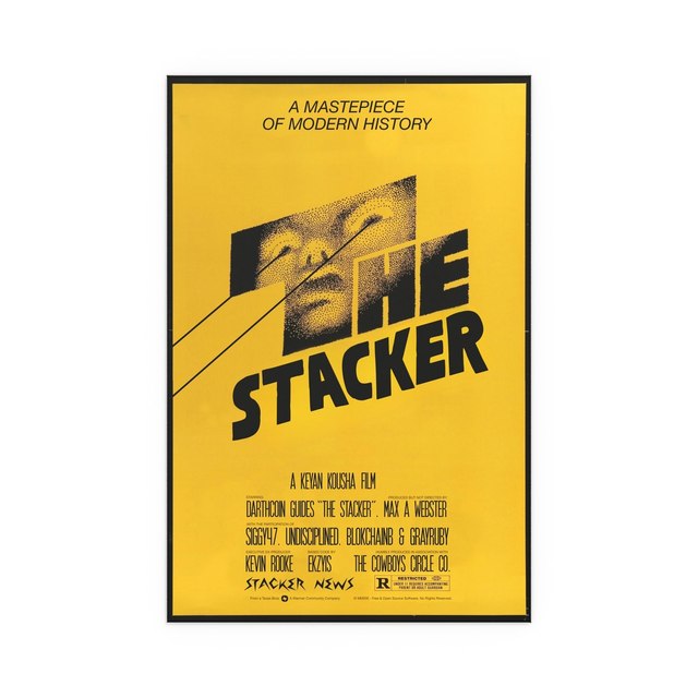 THE STACKER — 16″ x 24″ (Vertical), Semi Glossy