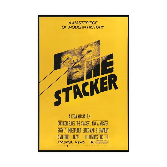THE STACKER — 20″ x 30″ (Vertical), Semi Glossy