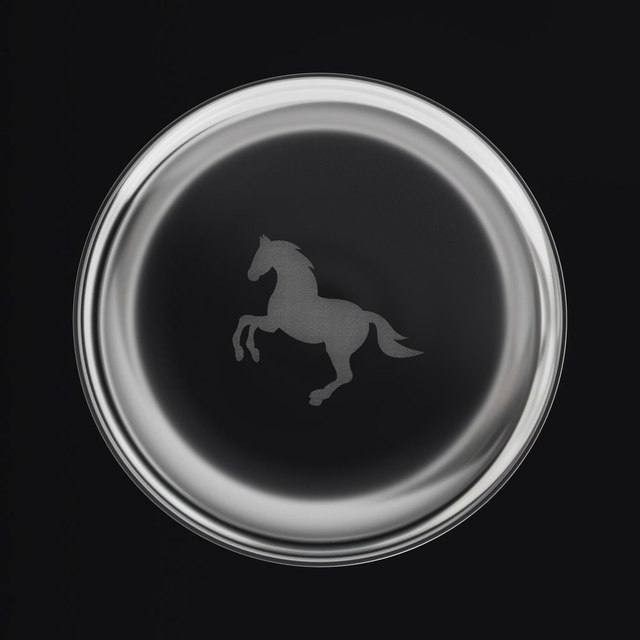 Horse Engraved - SN Whiskey Glass — 10.5oz