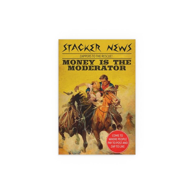 Money is the Moderator Series #05 Zappers to the Rescue — 8" x 12" (Vertical), Semi Glossy
