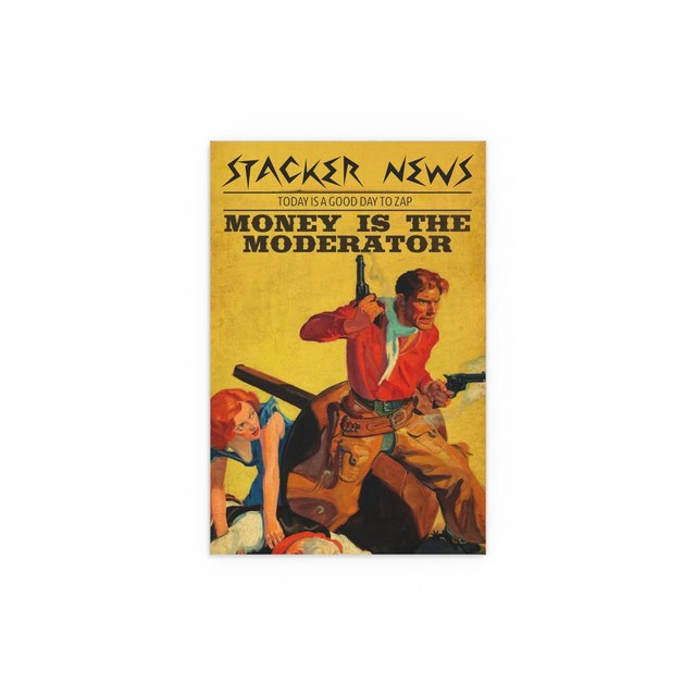 Money is the Moderator Series #07 Today is a Good Day to Zap — 8" x 12" (Vertical), Semi…