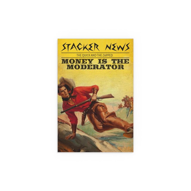 Money is the Moderator Series #08 The Quick and The Zapped — 8" x 12" (Vertical), Semi…
