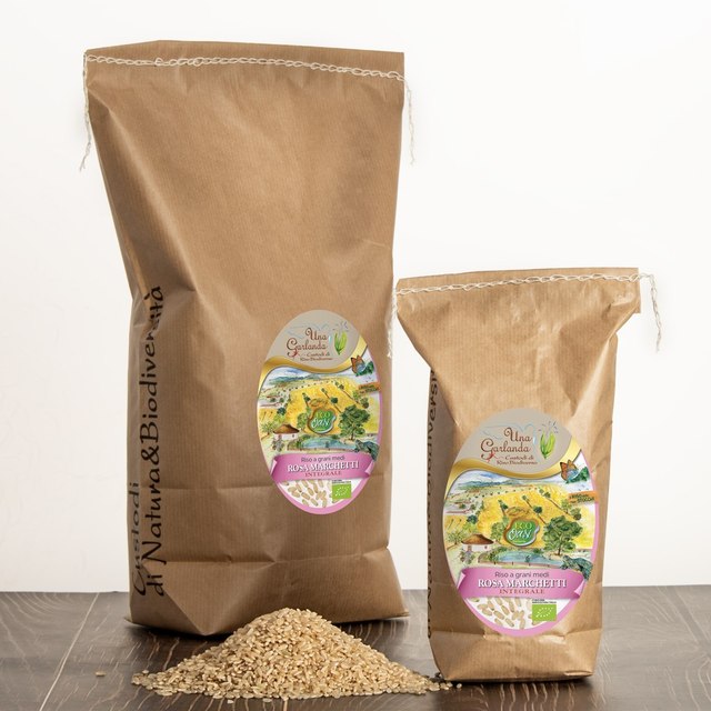 Riso Rosa Marchetti integrale da 4 kg - Biologico