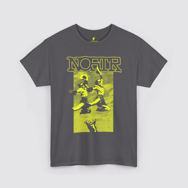 🖤 🩶 🧡 🩷 Retro NOSTR — Charcoal, 3XL