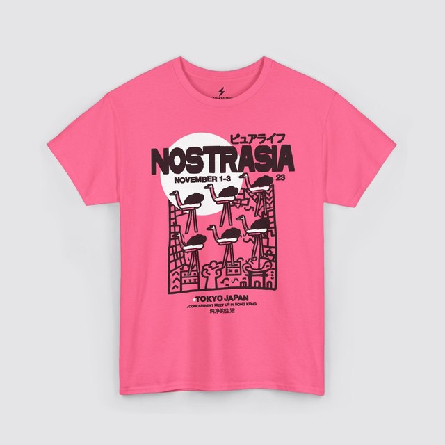 🖤 🤍 🩶 🩷 NOSTRASIA Tokyo Japan — Cypher Pink, M