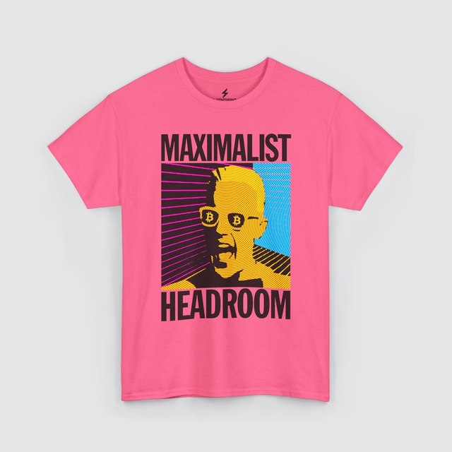 💚 🤍 🧡 🩷 Maximalist Headroom — Cypher Pink, S