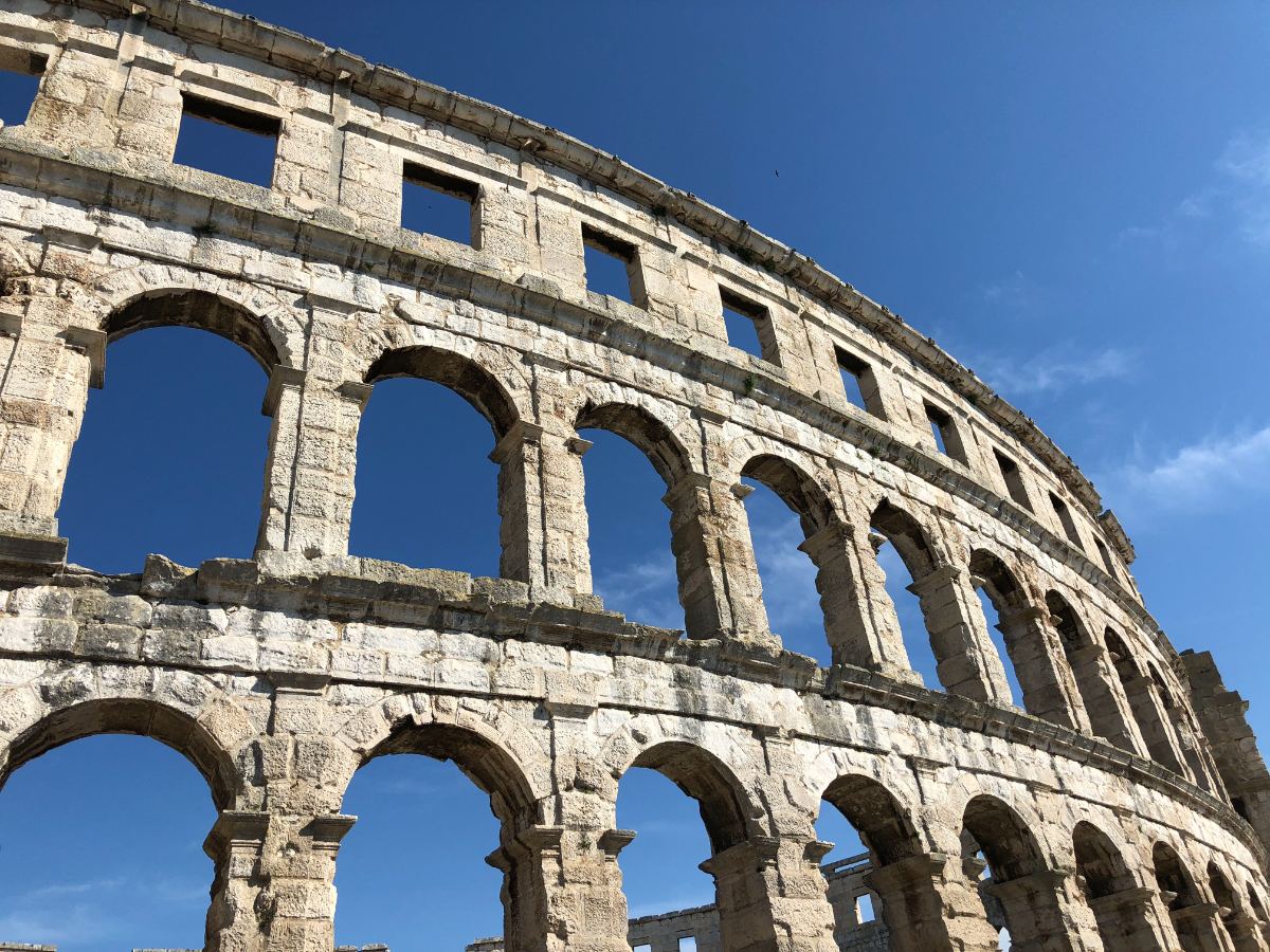 The Pula Arena the amphitheatre in Pula