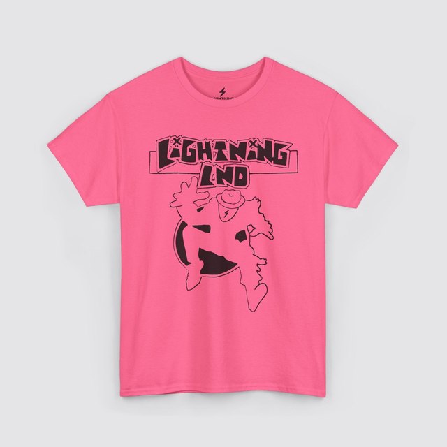 💚 🖤 🤍 🩶 🧡 🩷 Lightning LND Take Warning — Cypher Pink, XL