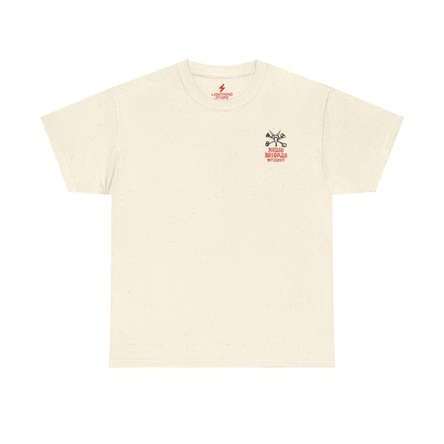 🖤 🤍 🩶 #PlebNet Nodes Brigade — Natural, 2XL