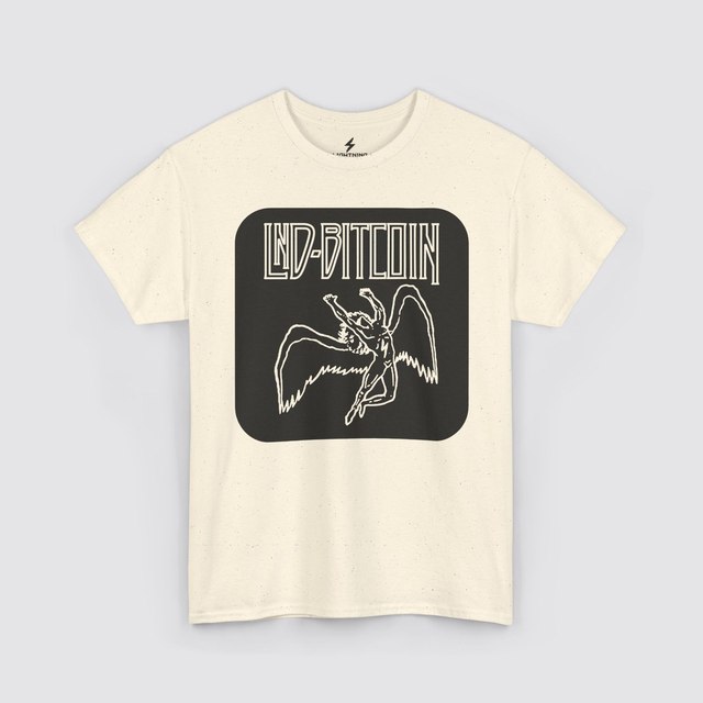 💚 🖤 🤍 🩶 🧡 🩷 LND Bitcoin — Natural, XL