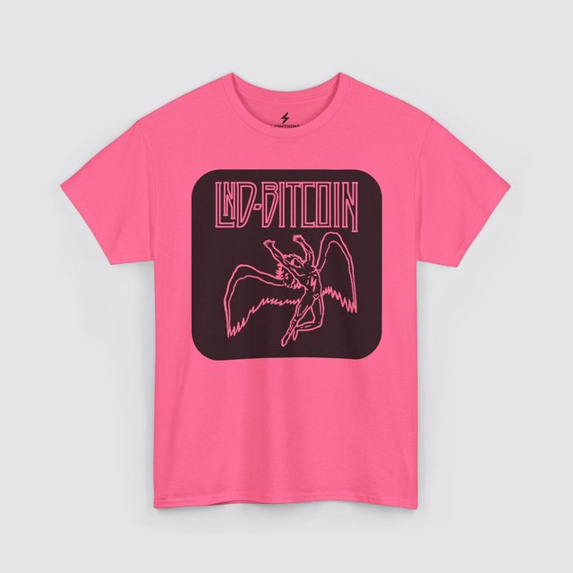 💚 🖤 🤍 🩶 🧡 🩷 LND Bitcoin — Cypher Pink, 3XL