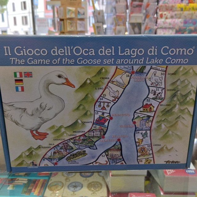 Gioco dell'oca del lago di Como