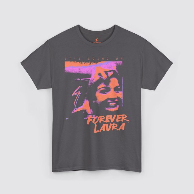 🖤 🩶 It's Going Up Forever Laura — Charcoal, 5XL