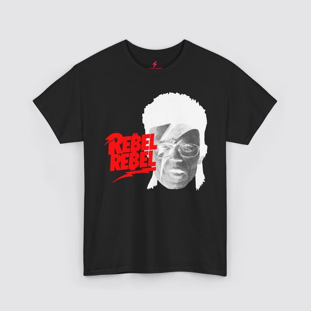 🖤 🤍 🩶 Rebel Satoshi Stardust — Black, L