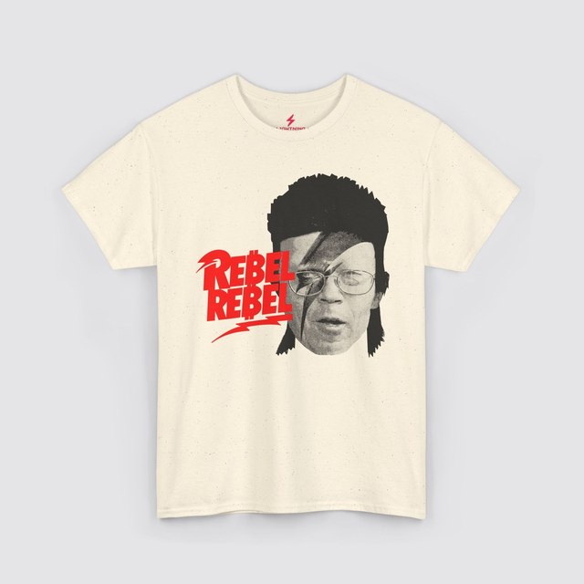 🖤 🤍 🩶 Rebel Satoshi Stardust — Natural, M