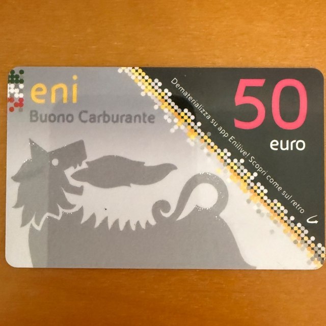 Buono Carburante Eni - 50 euro