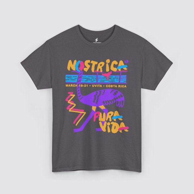 💜 🖤 🤍 🩶 NOSTRICA 23 - Uvita - Costa Rica — Charcoal, XL
