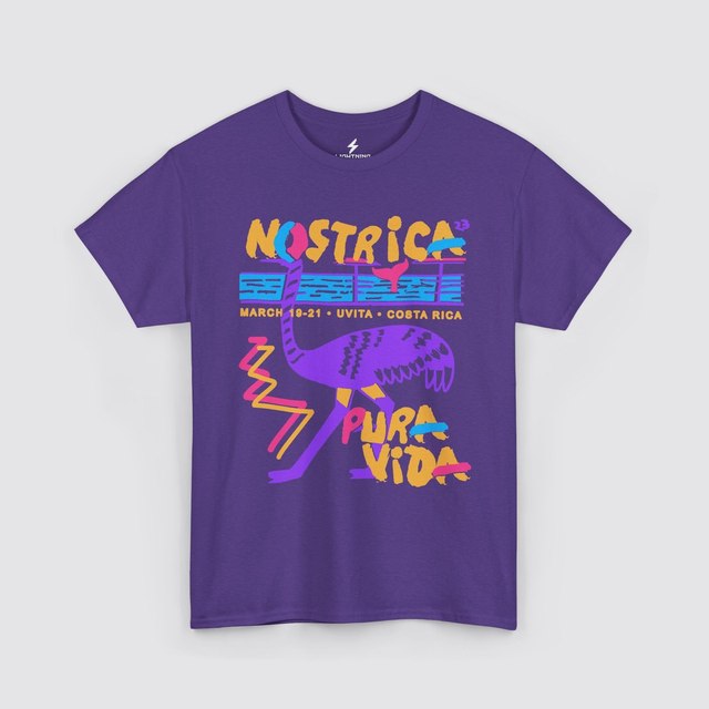 💜 🖤 🤍 🩶 NOSTRICA 23 - Uvita - Costa Rica — Lilac, 2XL