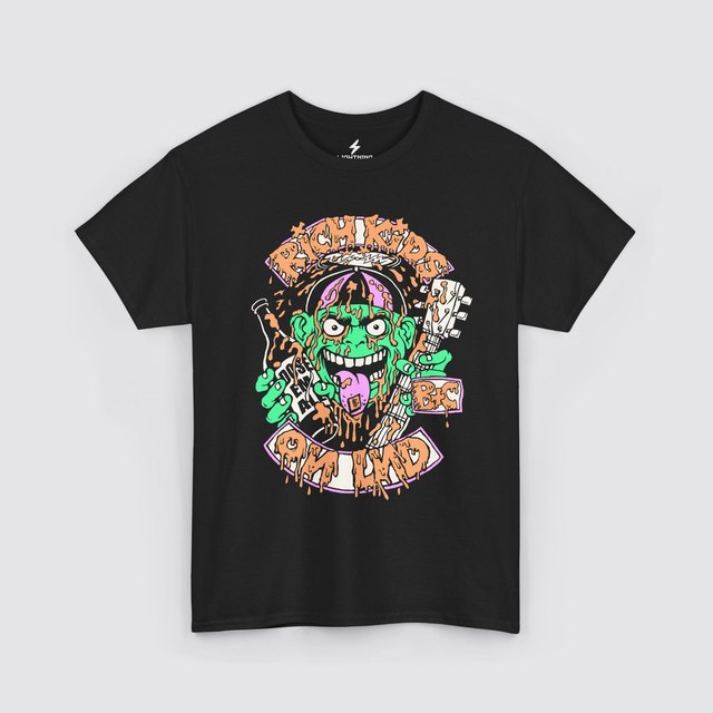 🖤 🩶 Rich Kids on LND — Black, XL