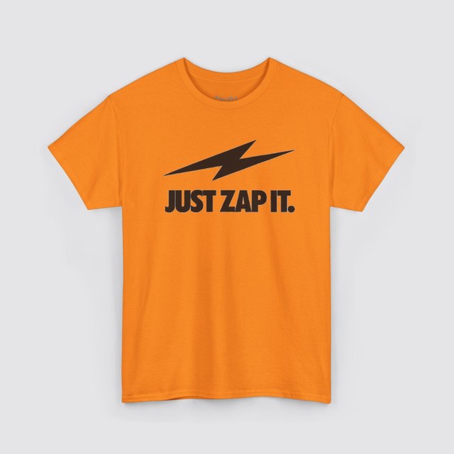 JUST ZAP IT. — XL, Safety Orange