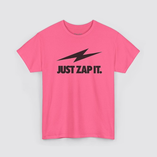 JUST ZAP IT. — 3XL, Safety Pink