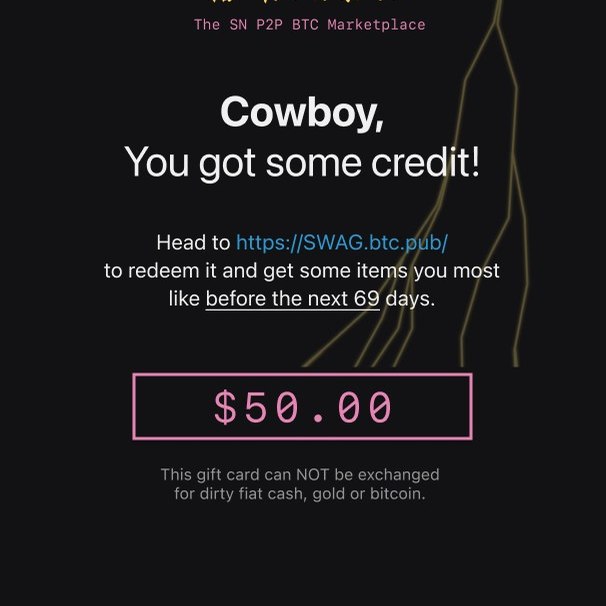 $50 CREDIT