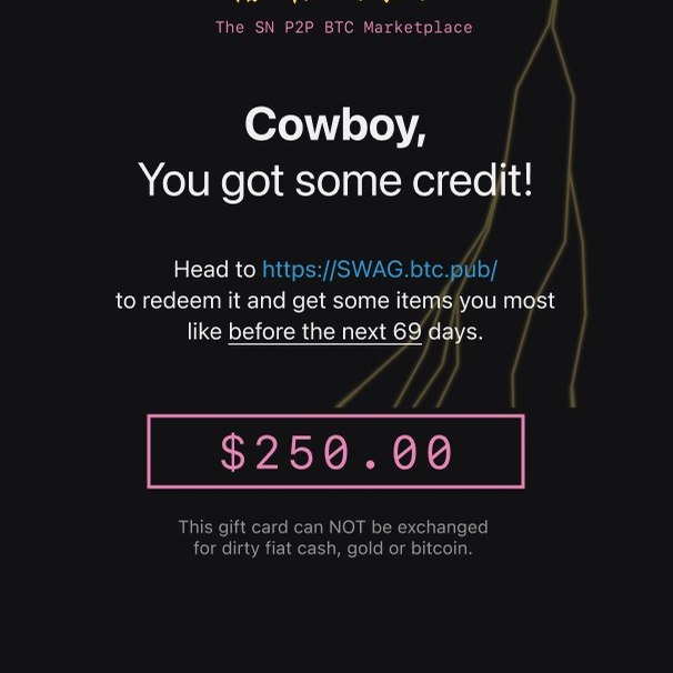 $250 CREDIT