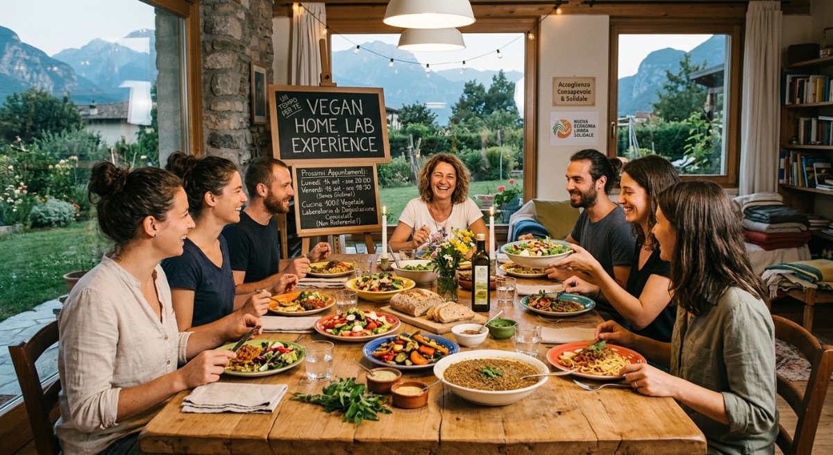 VEGAN HOME LAB EXPERIENCE / Pacchetto Degustazione per 2 Persone in Trentino!