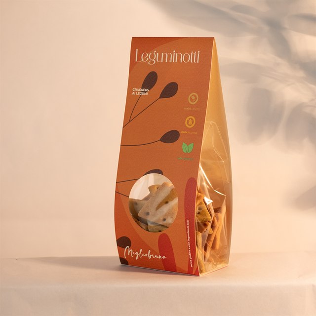Leguminotti <h6>Crackers ai Legumi</h6>