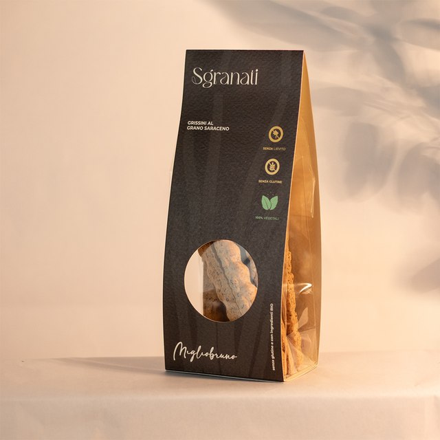 Sgranati <h6>Grissini al grano saraceno</h6>