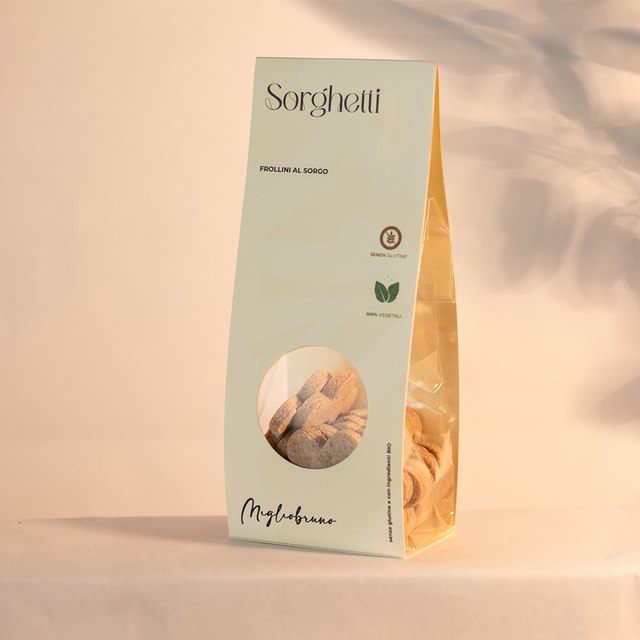 Sorghetti <h6>Frollini al sorgo</h6>