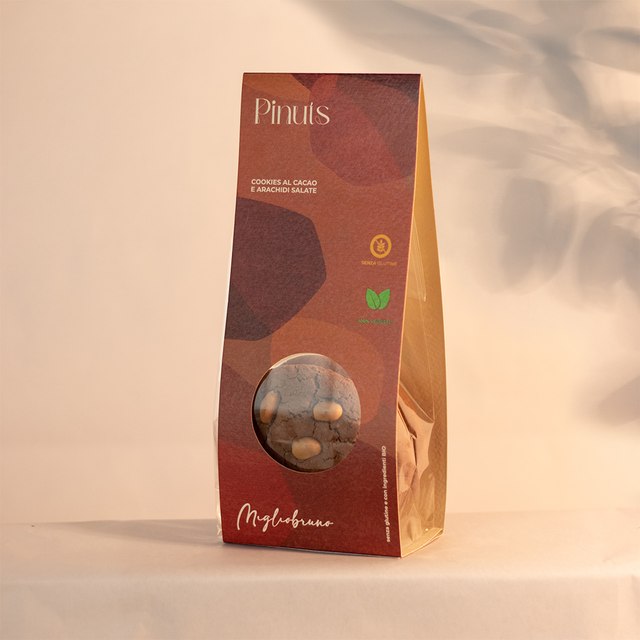 Pinuts <h6>Cookies al cacao e arachidi salate</h6>