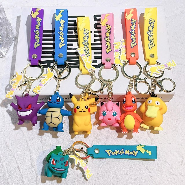 Portachiavi Pokemon - 7 soggetti assortiti