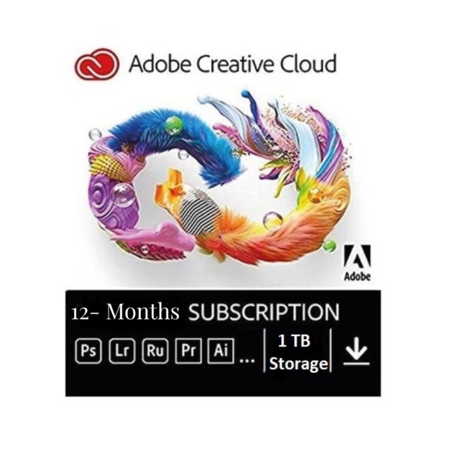 Adobe Creative Cloud Pro + AI credits – 12 Mesi