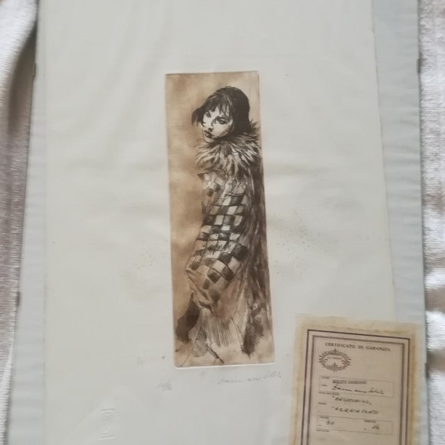 Etching “Harlequin” 11/30