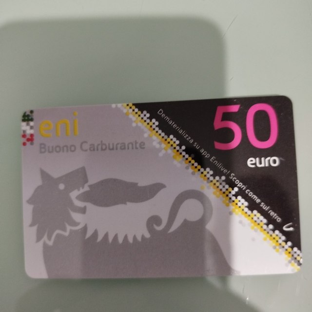 Buono carburante ENI 50€