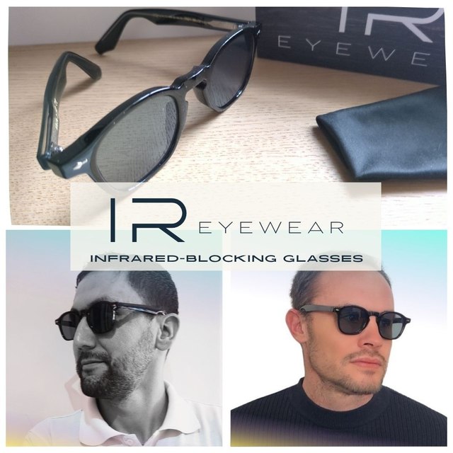 Occhiale IR01 NERO - No Facial Recognition