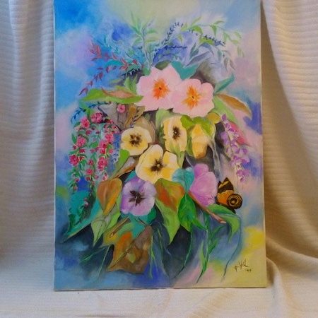 Painting – “Flowers” 1998