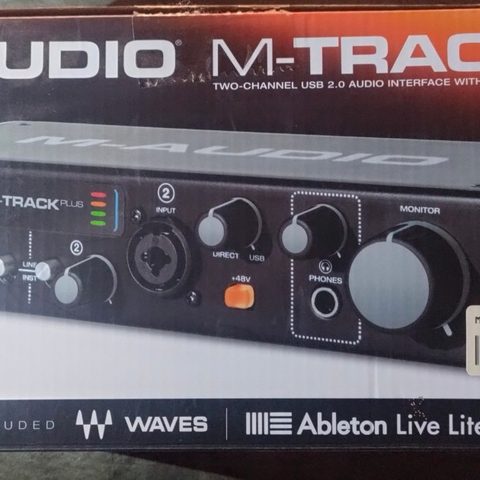 Scheda audio M-Audio M-Track Plus MKII
