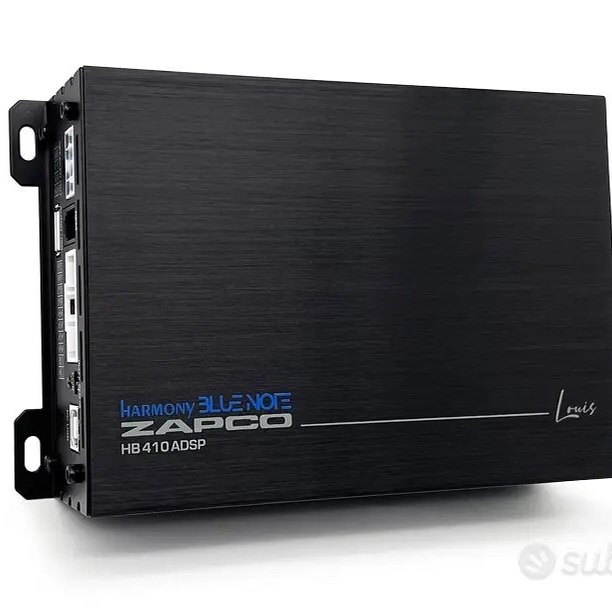 Processore Amplificato ZAPCO HB 410 ADSP NUOVO Bluetooth